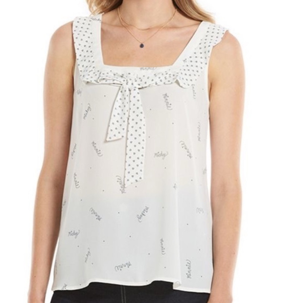 Disney  X LC Lauren Conrad Minnie
Rocks the Dots Women's Print Tank
Top Size XS